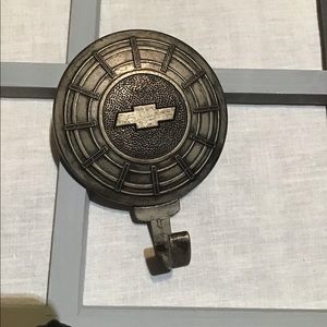 Chevrolet wall hanging hook